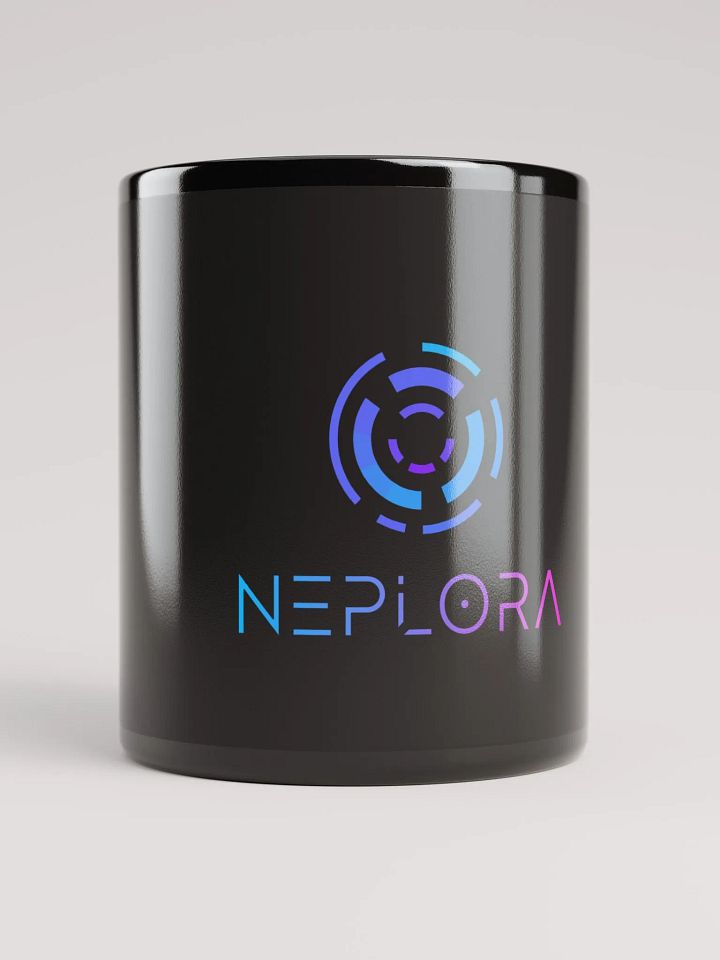 Neplora Glossy Black Mug product image (1)