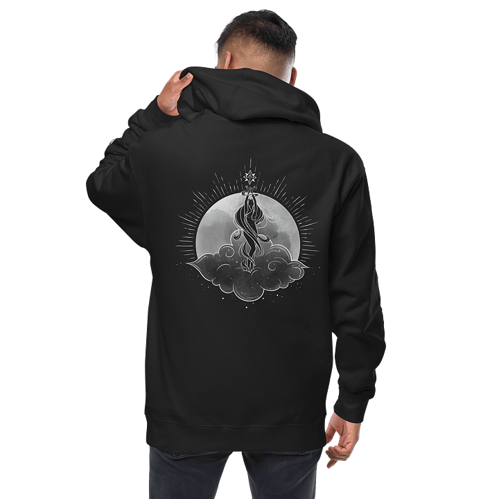 𝖆𝖗𝖎𝖆 fleece zip-up hoodie product image (2)