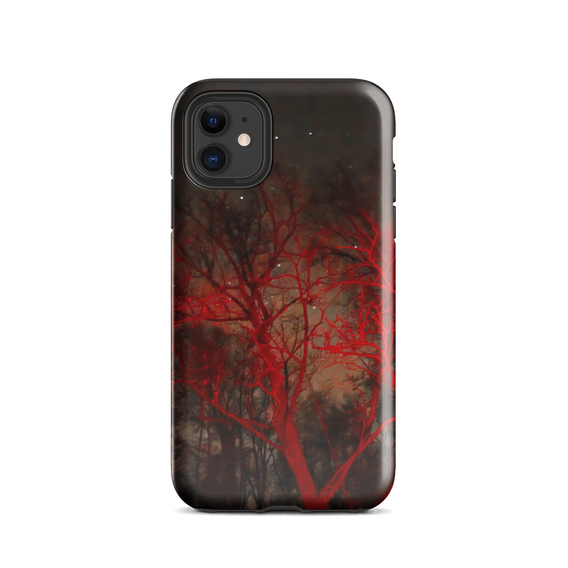 Night Sky Red Forest iPhone® Tough Case product image (28)