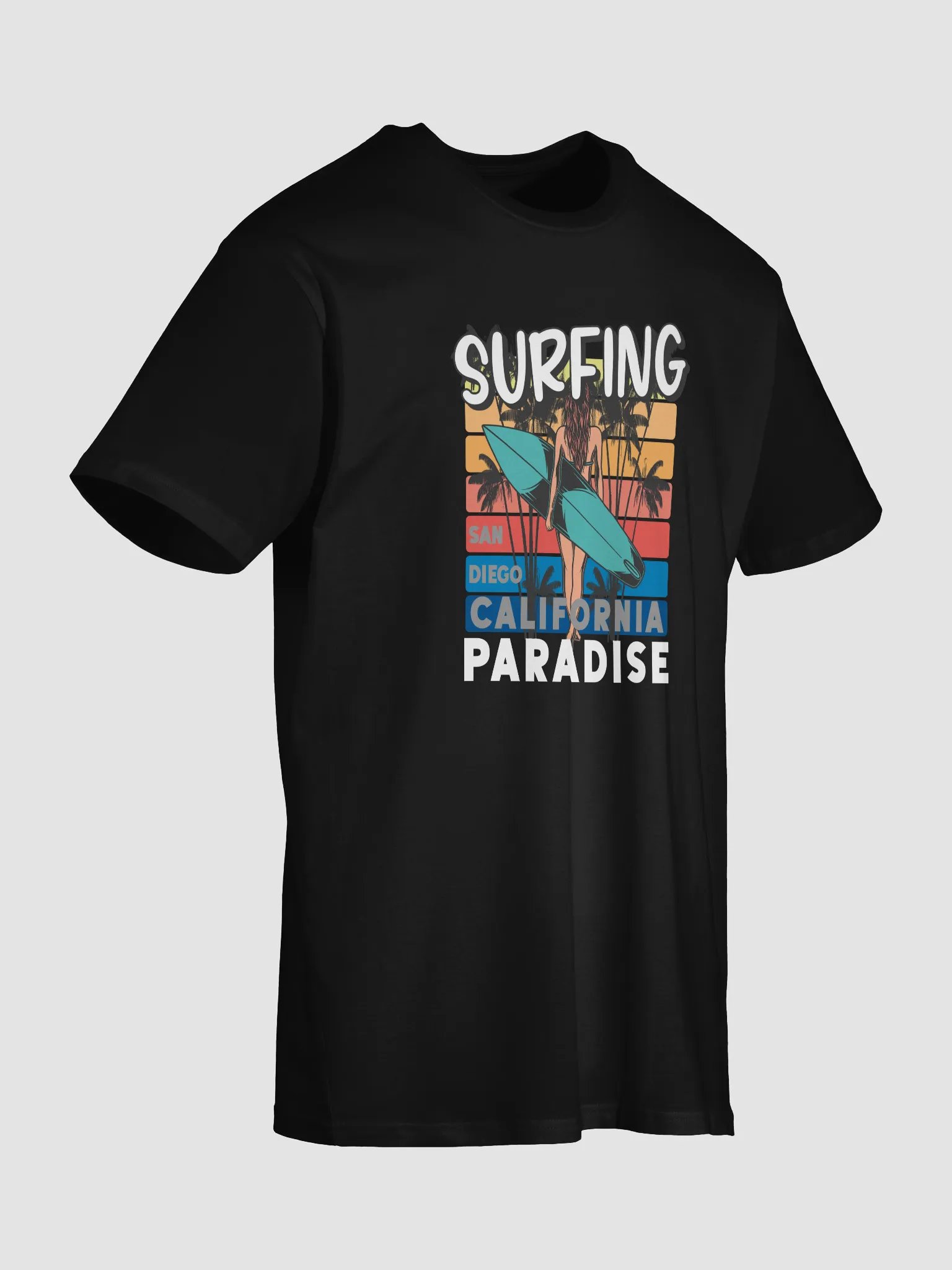 Sunset Surfer Unisex Tee product image (5)