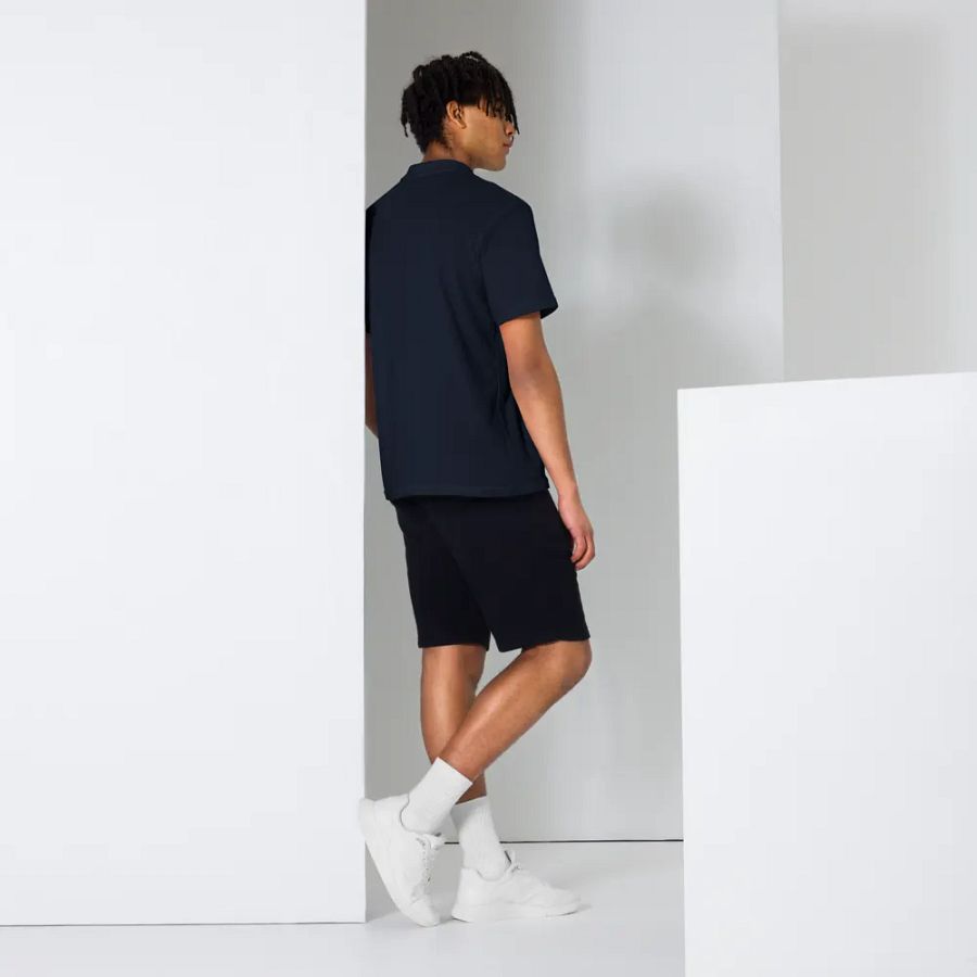 Blue Gildan Unisex Pique Polo Shirt product image (5)
