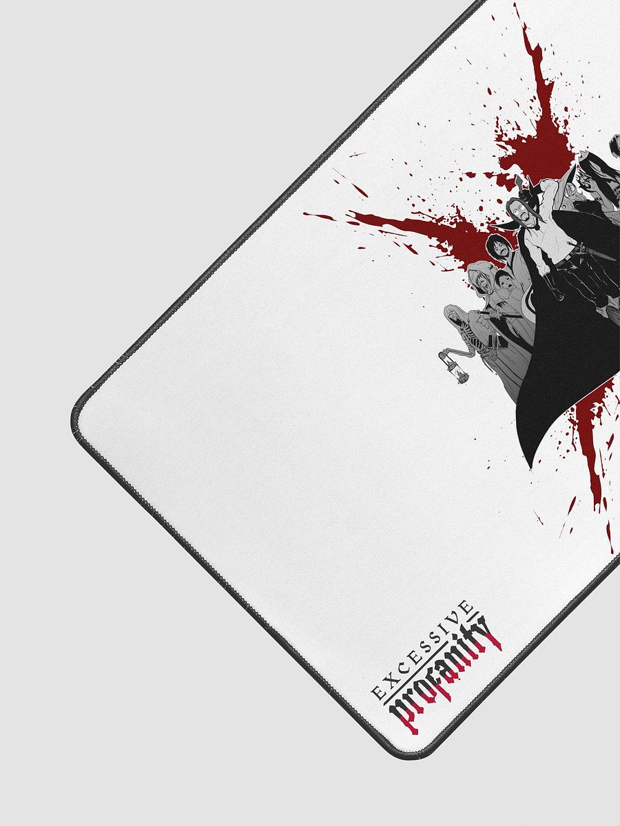 3rd Anniversary Desk Mat (White): the E(x)ecutioners product image (3)