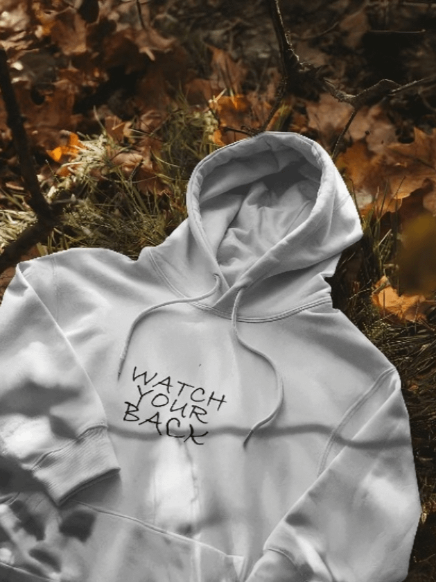 Watch Your Back Luxe Hoodie product image (1)