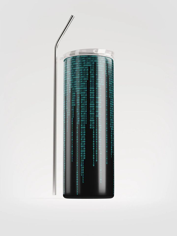 Binary Drip: Cyan product image (1)