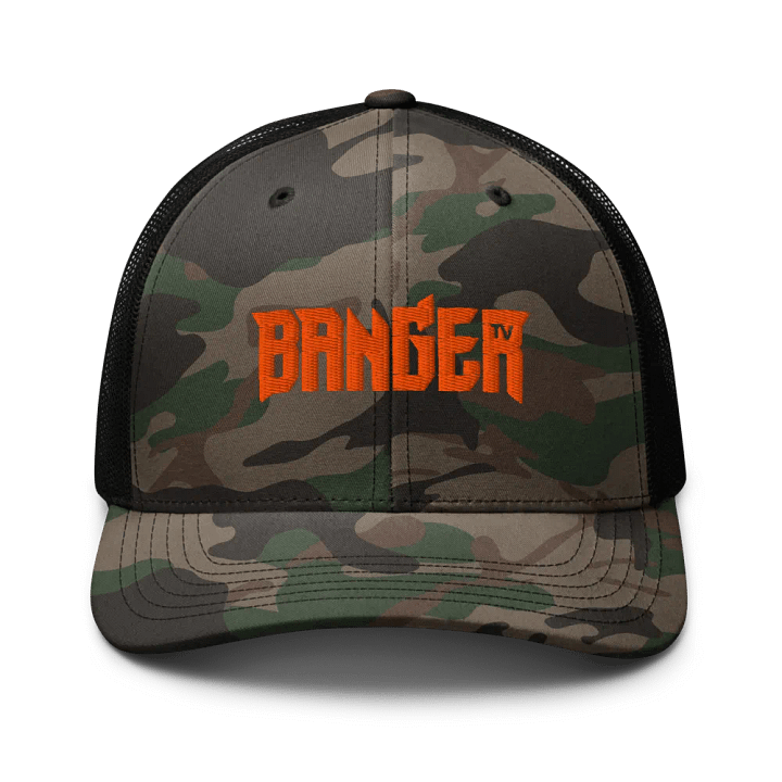 Banger Camo Hat product image (1)