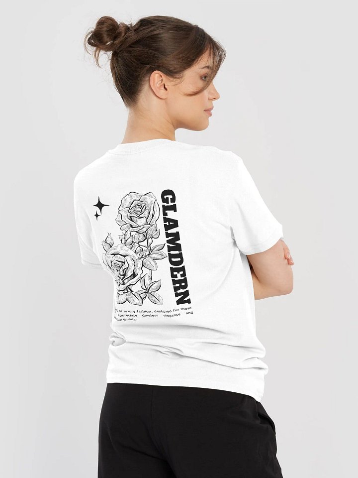 GLAMDERN Rose Graphic T-Shirt product image (1)