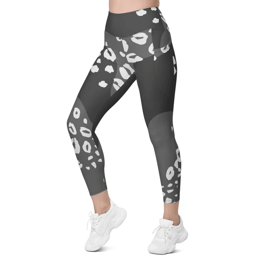 Grey Organic Flow All-Over Leggings product image (4)