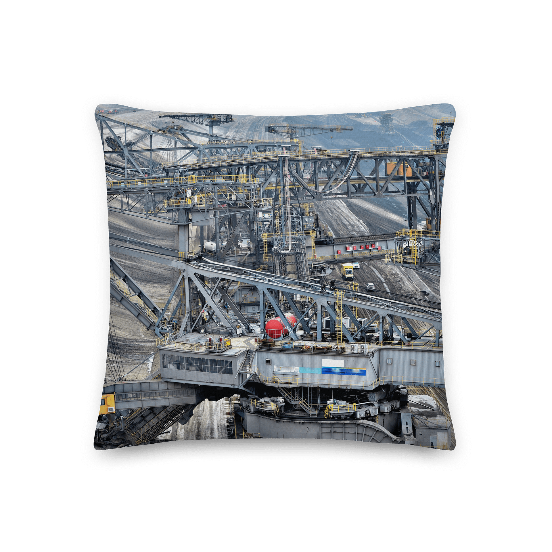 Premium-Kissen - Braunkohle Förderbrücke product image (1)