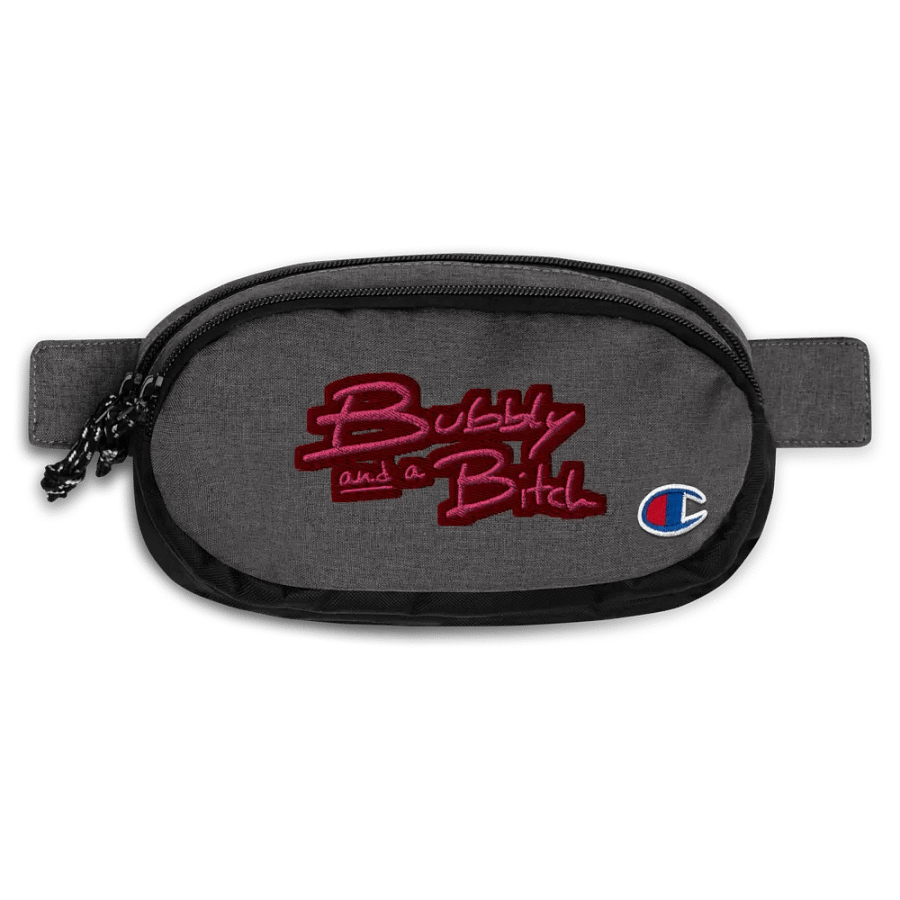 Bubbly and a B (rose design) champion fanny pack product image (1)