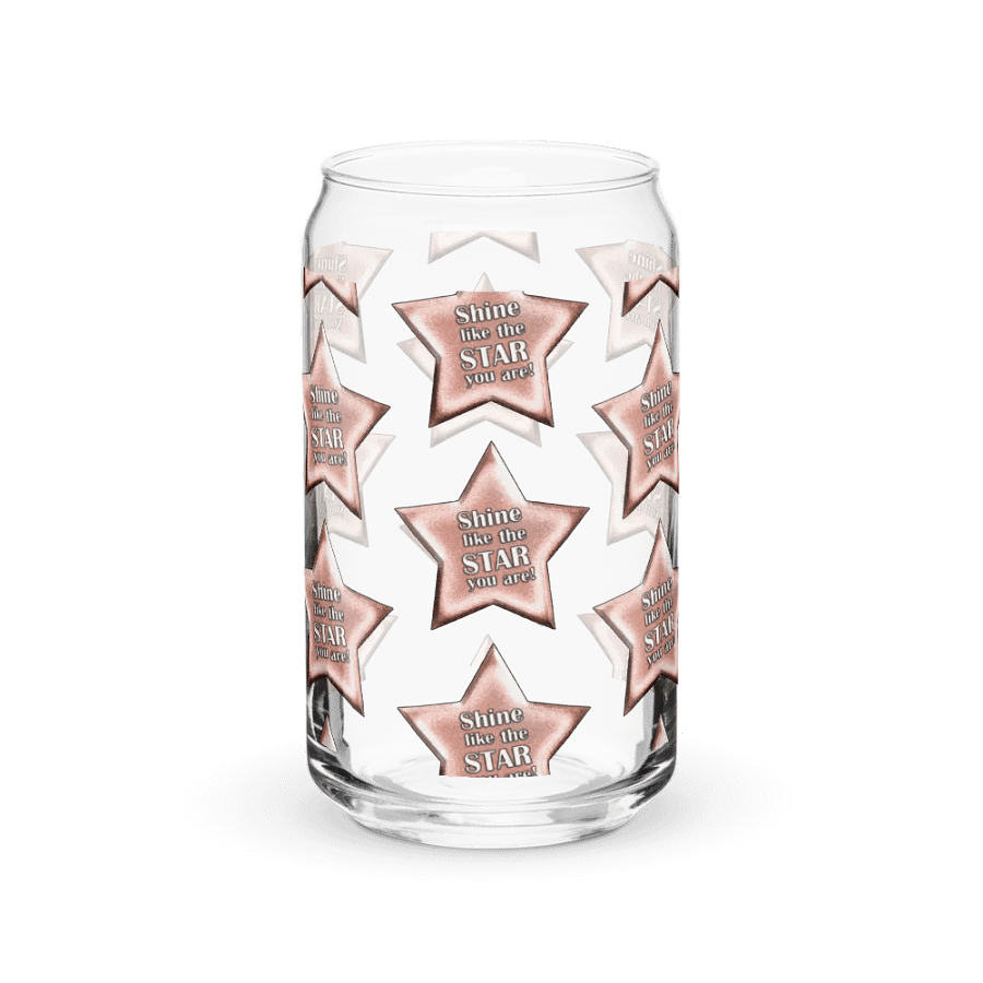Shining Star Glass (Pink Star) product image (9)