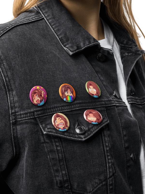 MadCoffee Emoji Button Pins product image (5)