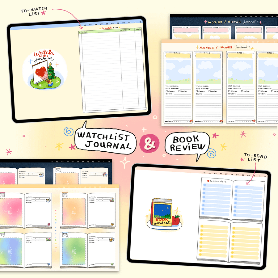 IXLOGO| digital planner 2025 ( hyperlinked + digital stickers included ) product image (8)
