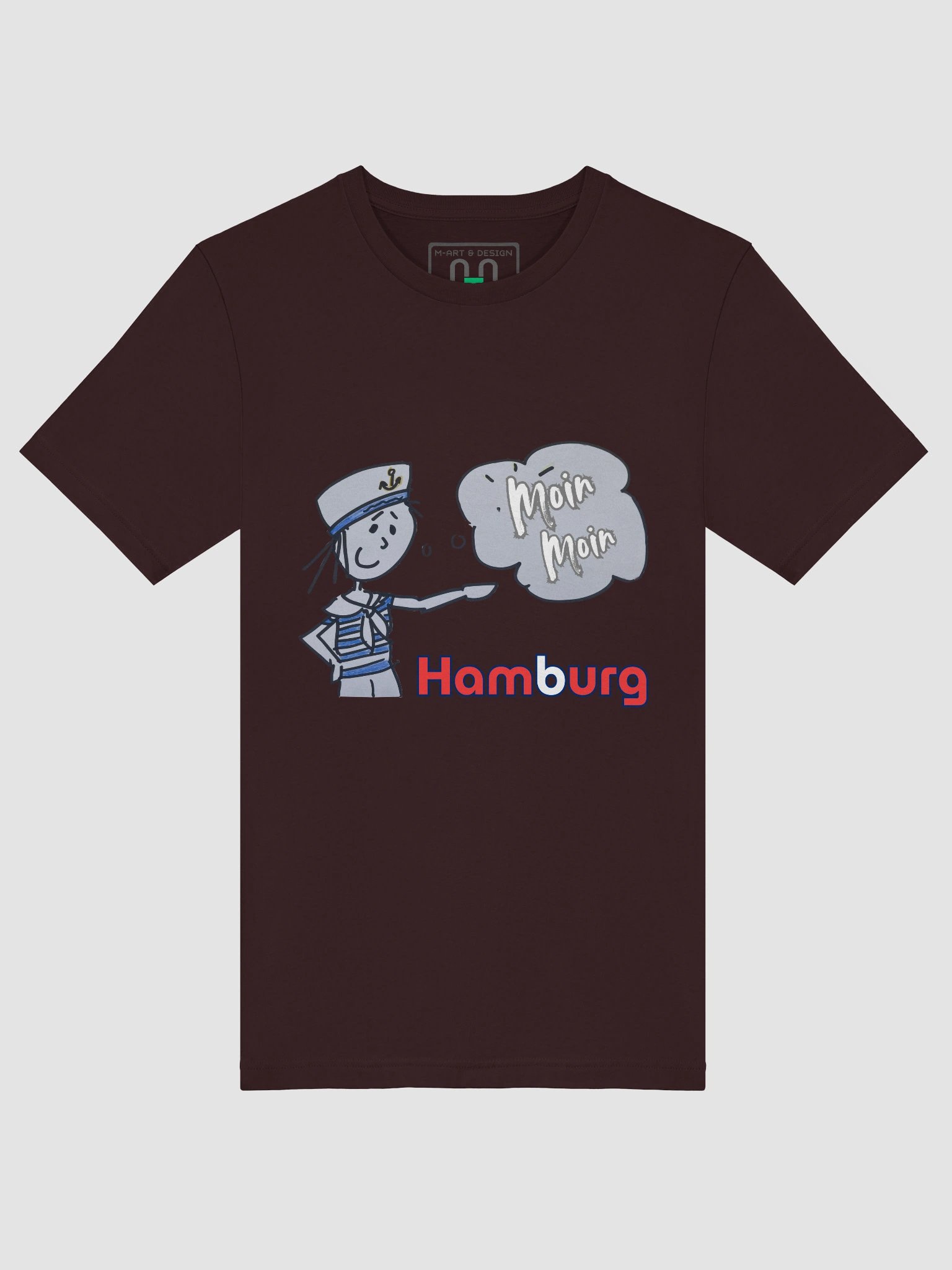 Sailor Greeting Moin-Moin - T-Shirt - Hamburg product image (40)