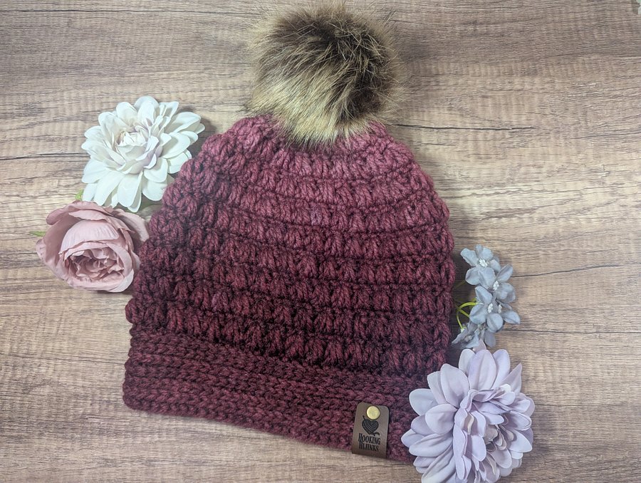 Petroskey Beanie - Dark Pink Gradient product image (1)