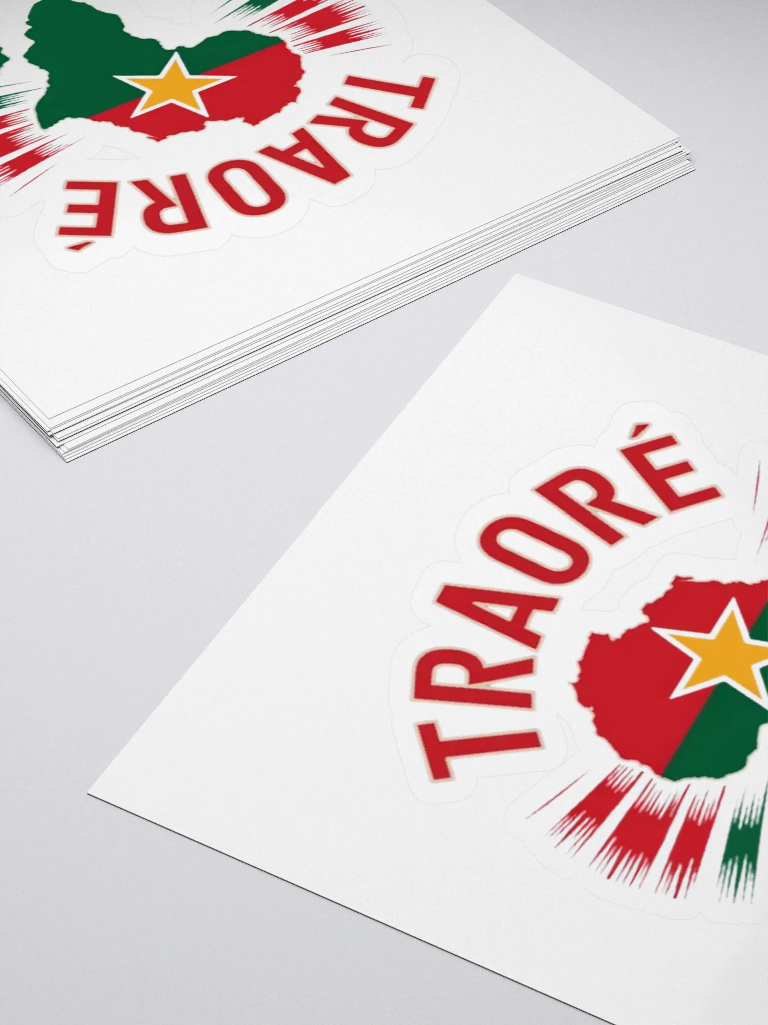 Traore Burkina Faso African Africa for Ibrahim Traoré Sticker product image (4)