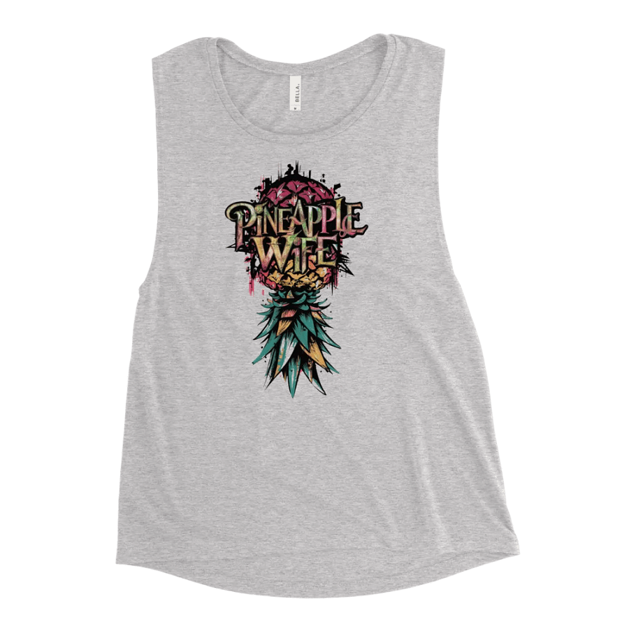 Pineapple Wife Urban Pineapple Flowy Muscle Tank product image (49)