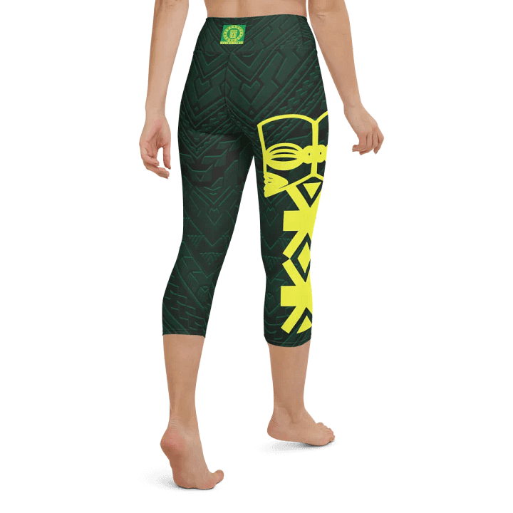Tatau Korero Tiki Yoga Capri Leggings product image (2)