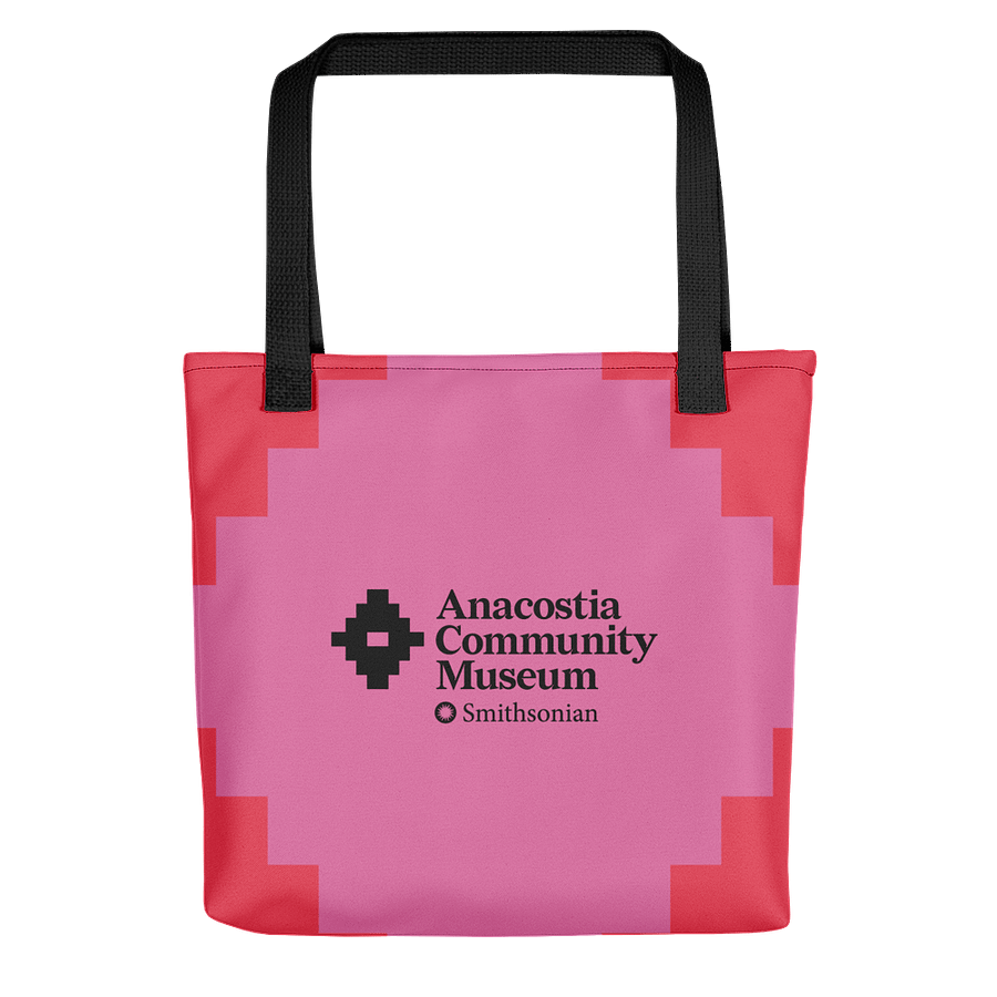 Powered by the People Tote (Red/Pink) Image 3
