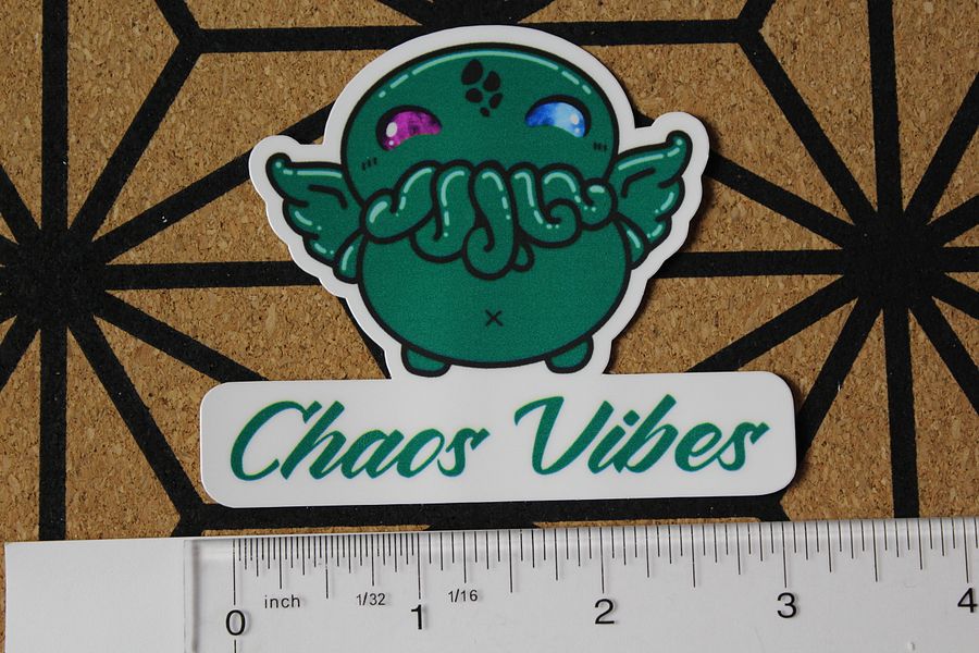 Cthulhu/Chaos vibes sticker product image (2)