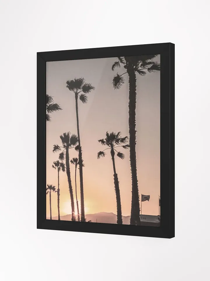 California Sunset - Framed High-Quality Matte Poster product image (2)