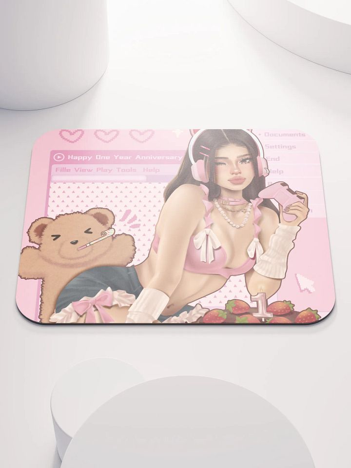 One year anniversary classic mouse pad <3 product image (1)