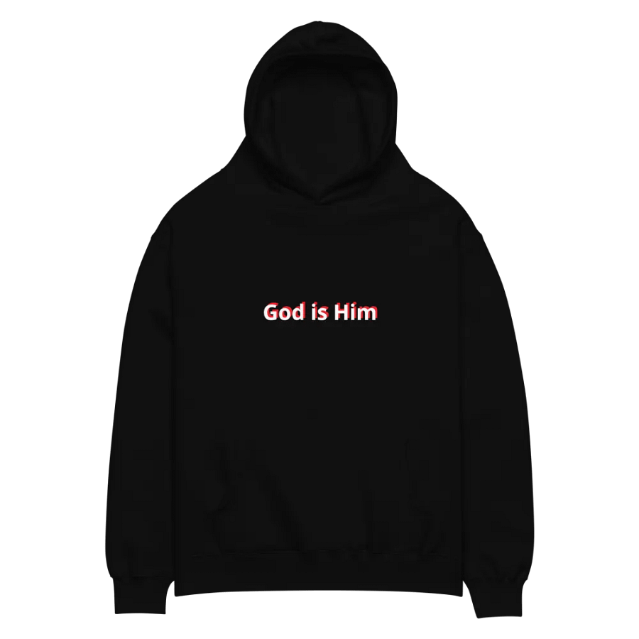 God is Him hoodies product image (2)