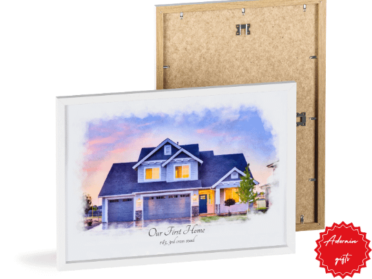 House Portrait From Photo Watercolor Painting From Photo Realtor Closing Gift Custom Digital Watercolor House Homeowners Gift Home Gift product image (4)