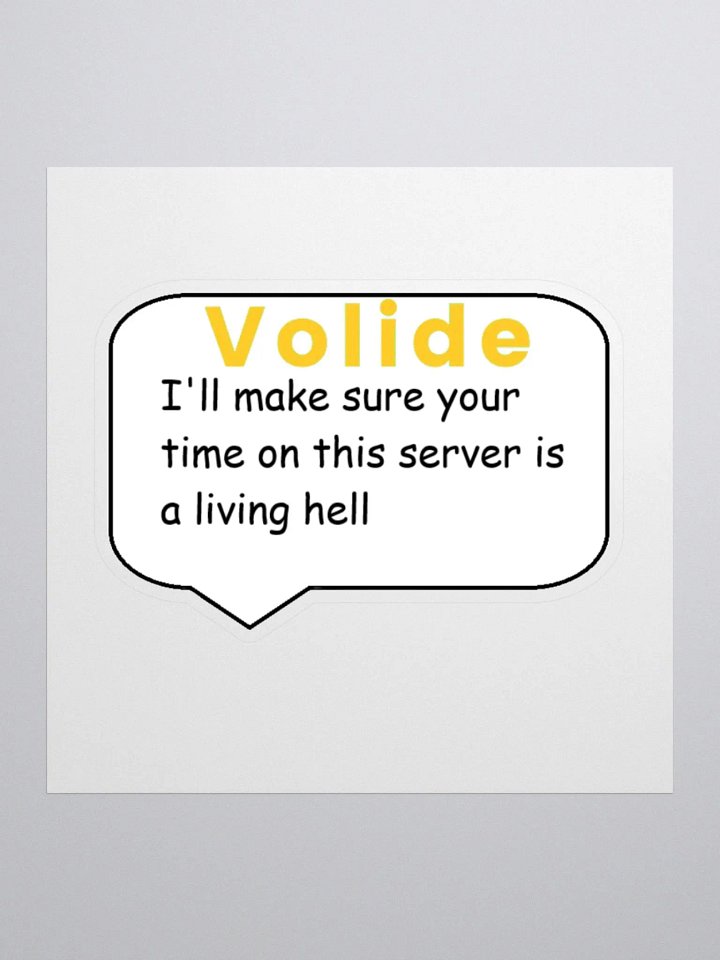 Living Hell Sticker product image (2)