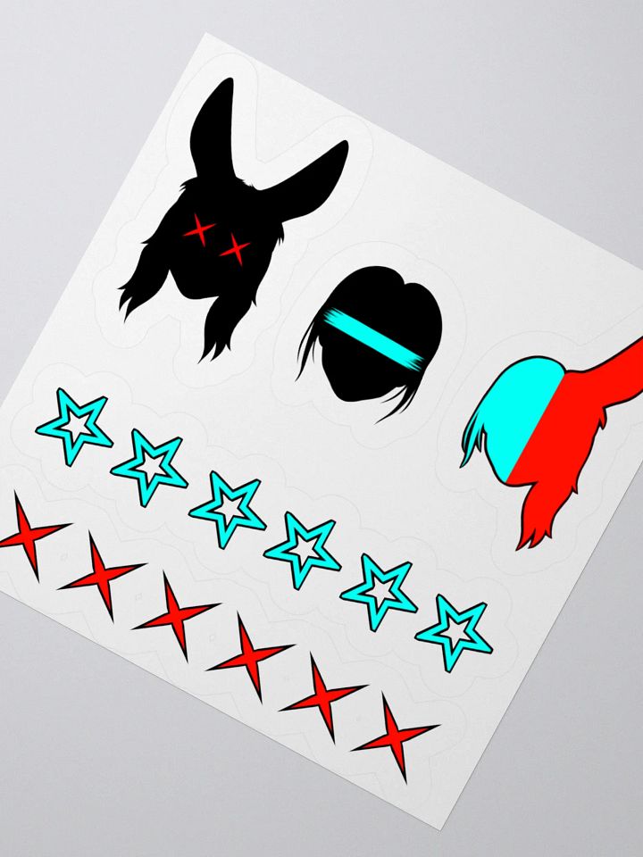 The Villain Sticker Sheet product image (2)