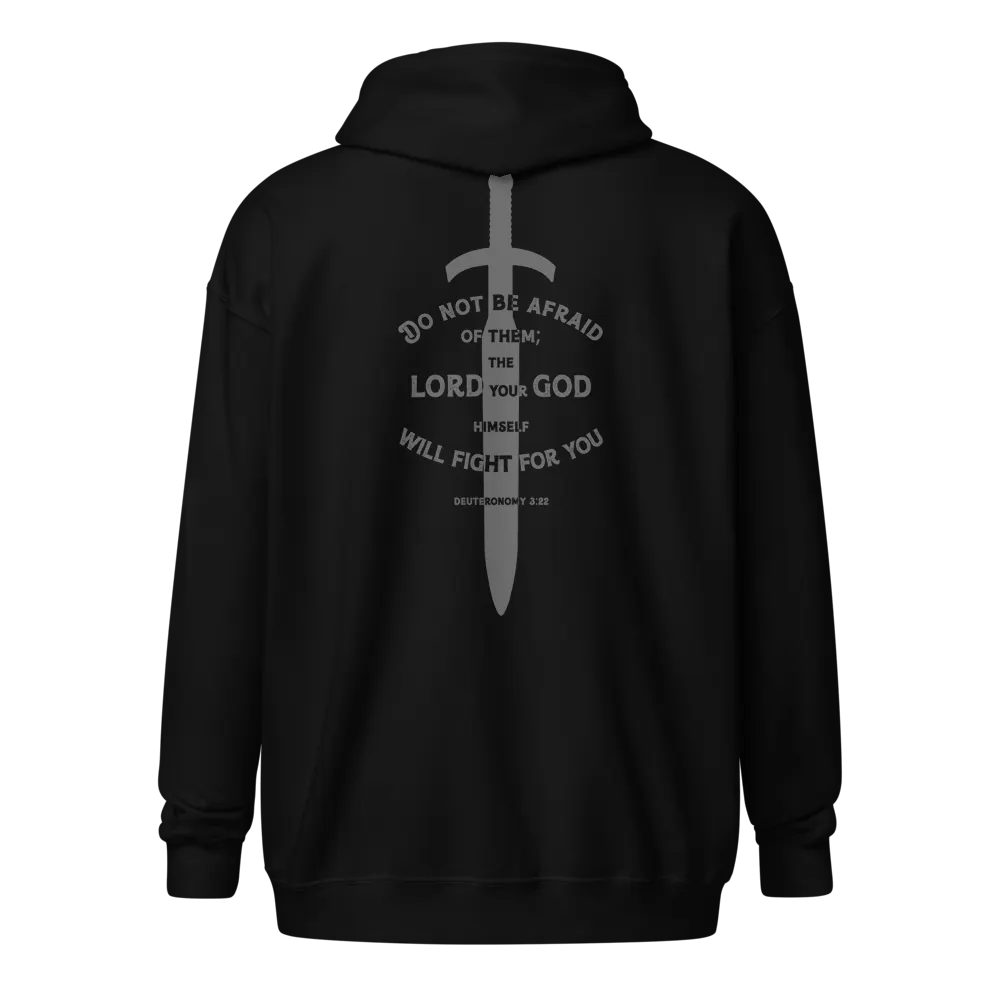 Deuteronomy 3:22 | Zipper Hoodie product image (1)