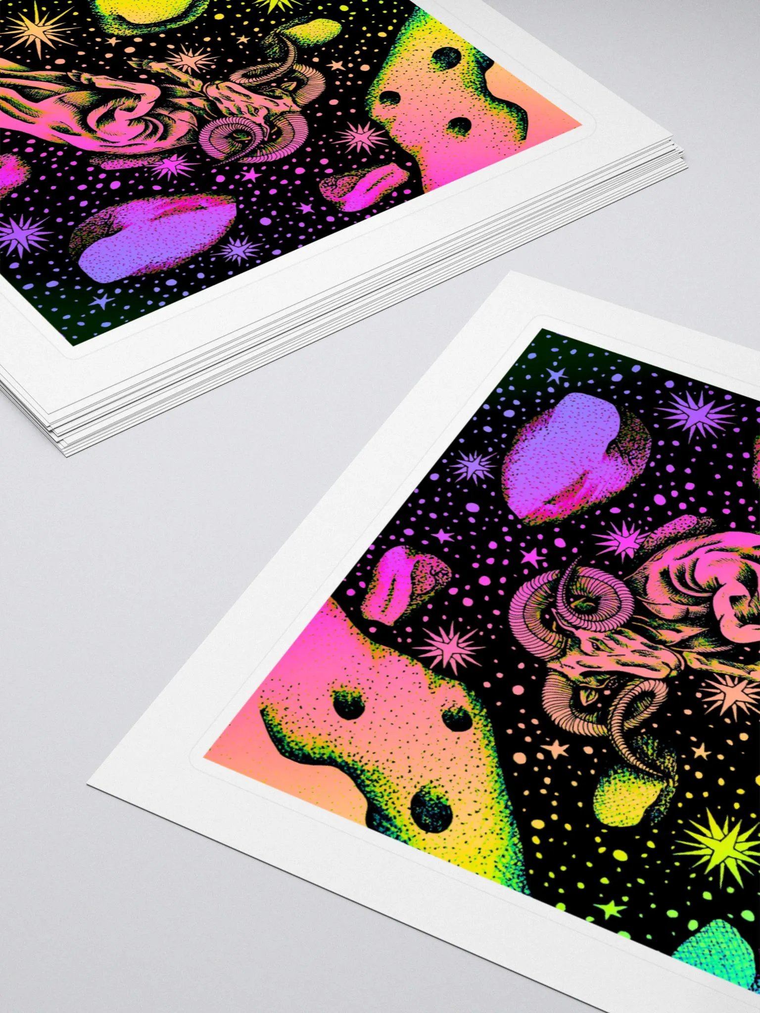 Limited Edition Aries Zodiac Kiss Cut Stickers product image (4)