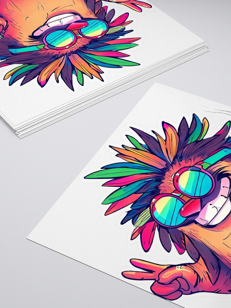 Hippy Porcupine Sticker product image (4)
