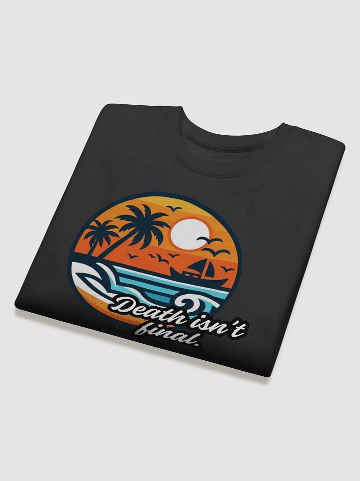 Eternal Serenity Sunset Sweatshirt | death isn't final product image (1)