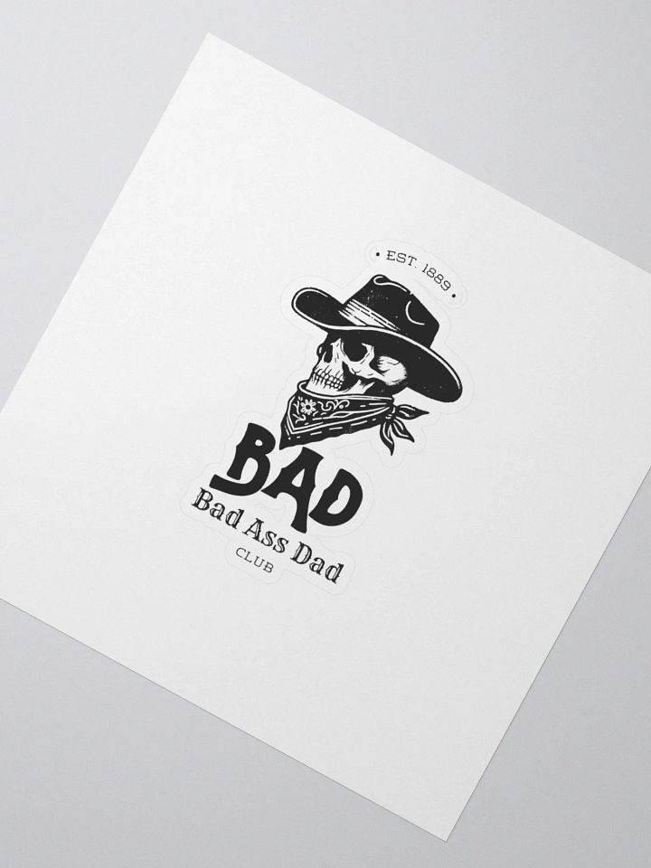 BAD (Bad Ass Dad) Sticker product image (6)