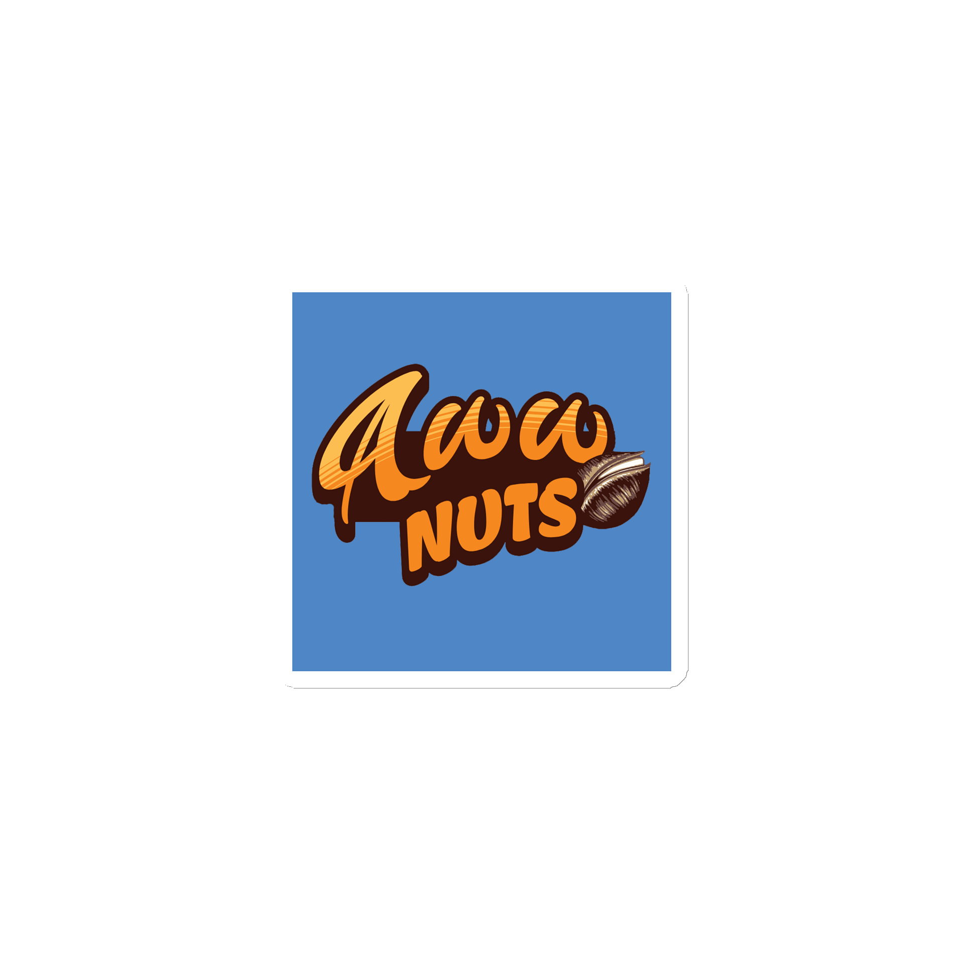 Aww Nuts Die-Cut Magnet product image (1)