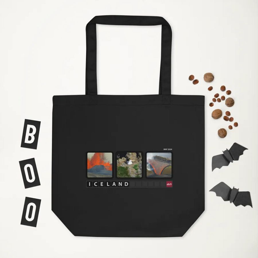 Iceland Volcano Tote Bag product image (6)