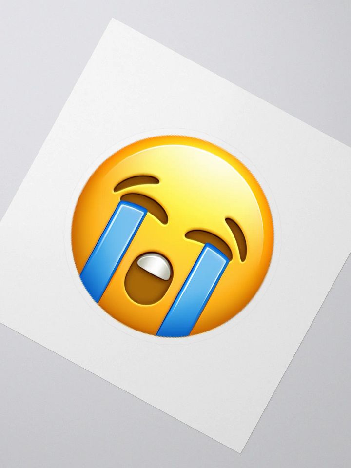 sob emoji sticker product image (2)