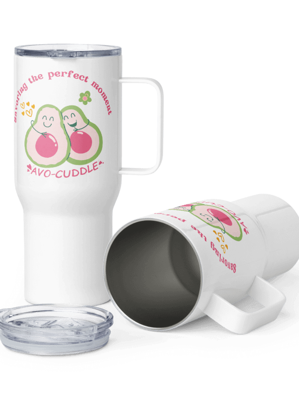 Avocado Avo-Cuddle Insulated Travel Mug – Cute & Durable 25oz Tumbler! product image (5)