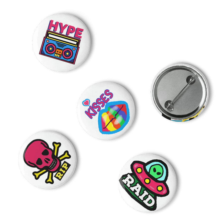 Scaredy's Pin Set #1 product image (6)