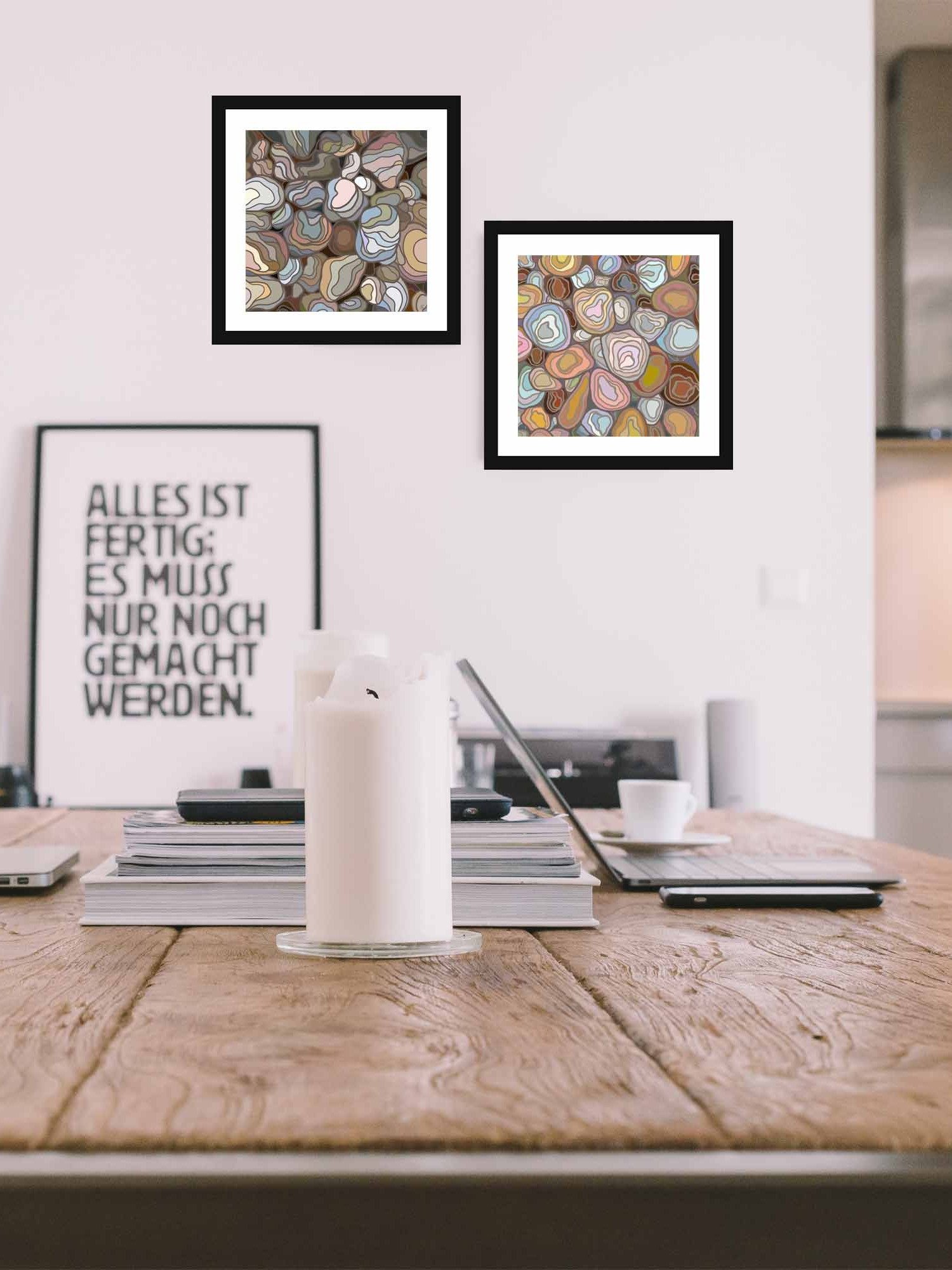 Organic Layers Matte Poster - Stones No. 3 product image (21)