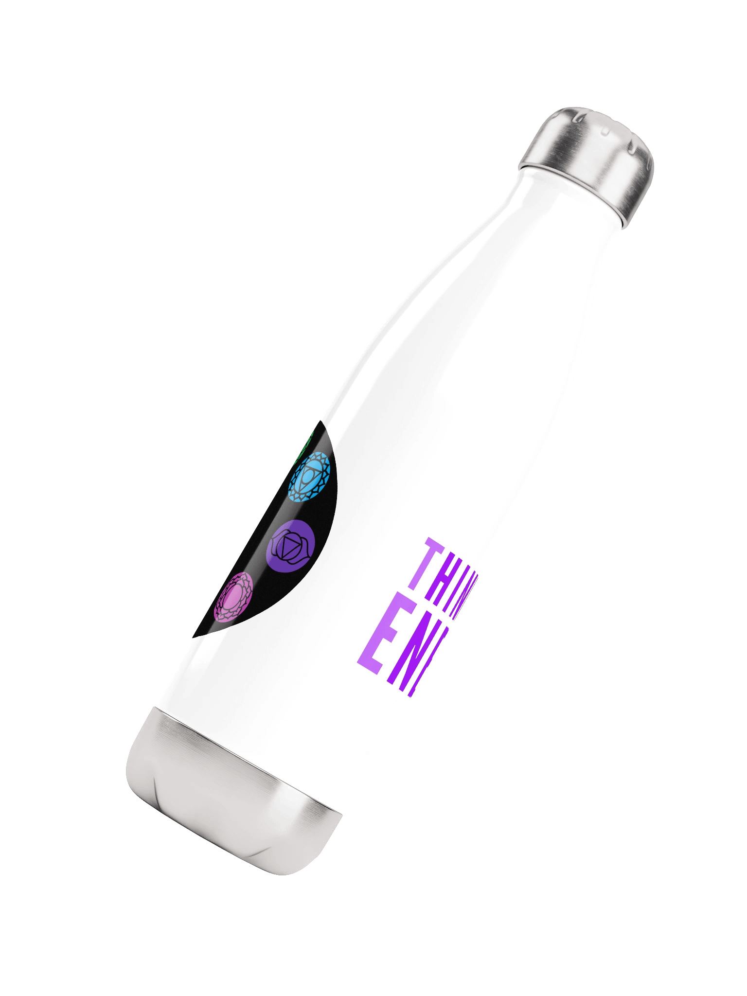 Thinkroot Energy Chakra Stainless Steel Water Bottle product image (4)