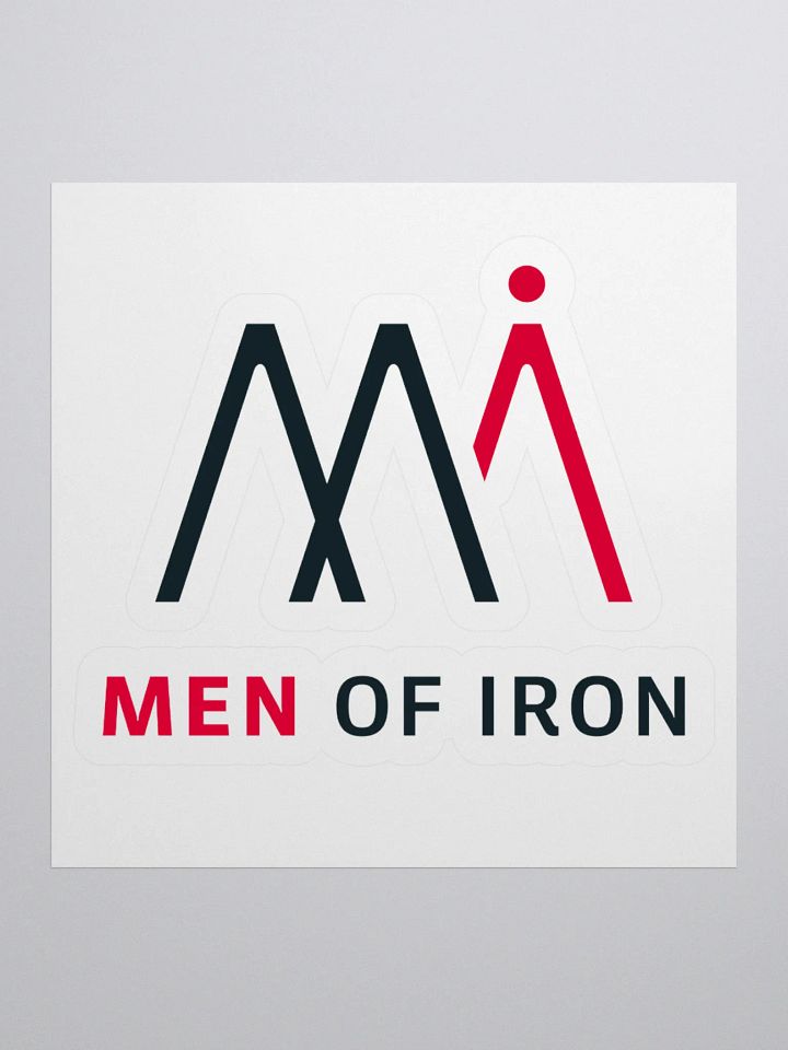 Men of Iron Sticker product image (3)
