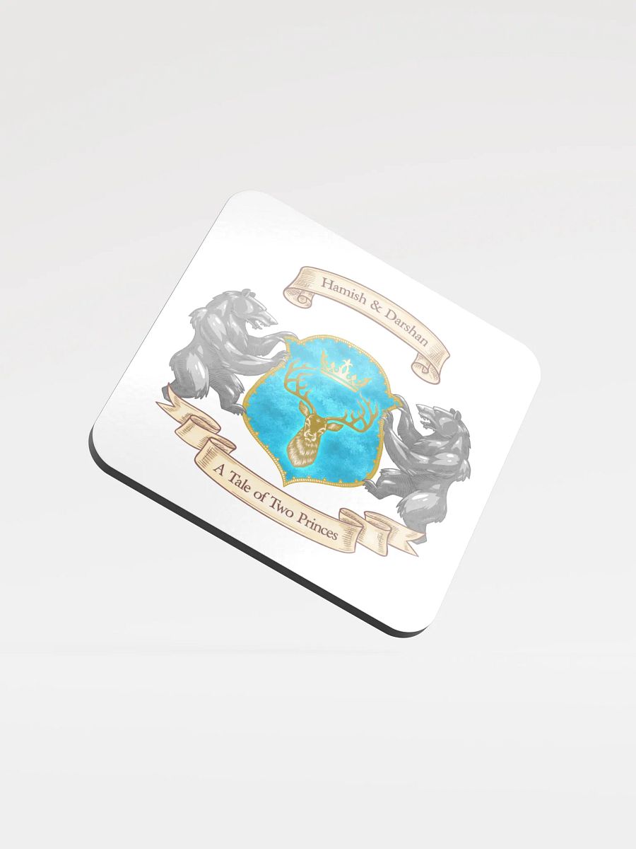 A Tale of Two Princes Crest Coaster product image (2)