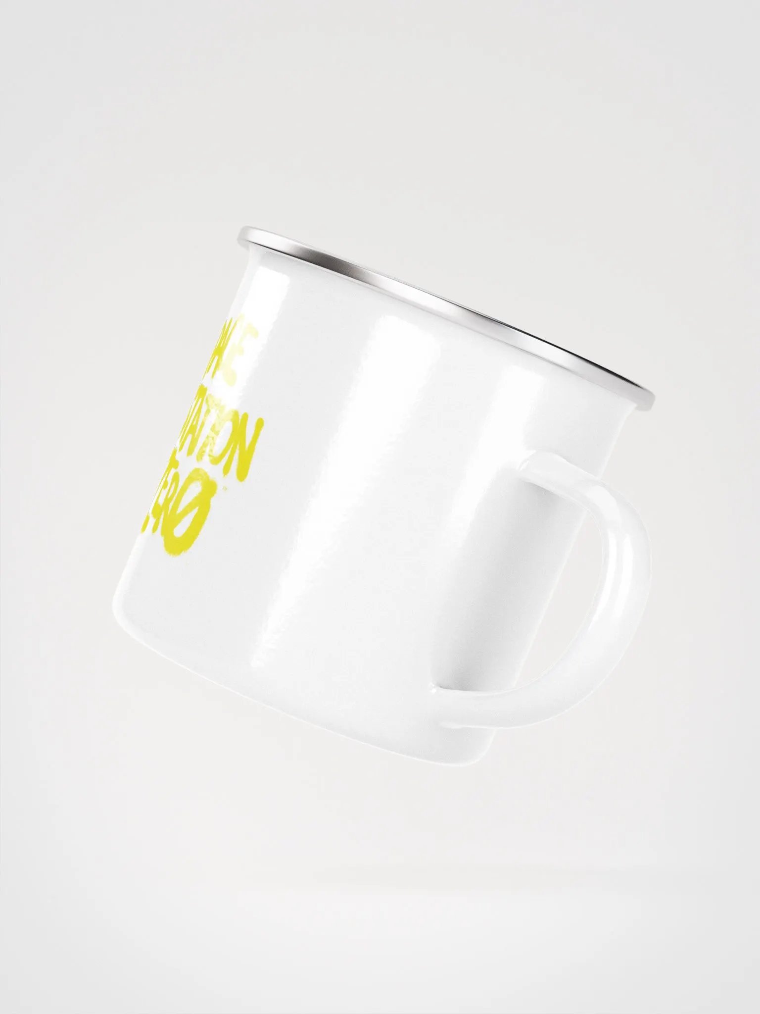Space Station Zero - logo metal mug product image (3)