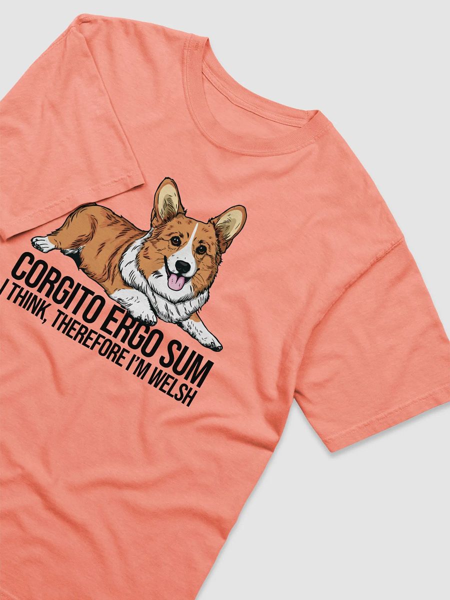Corgito Ergo Sum T-Shirt of a Cardigan Welsh Corgi | Funny T-Shirt for Herding Dog Paw-rents product image (29)