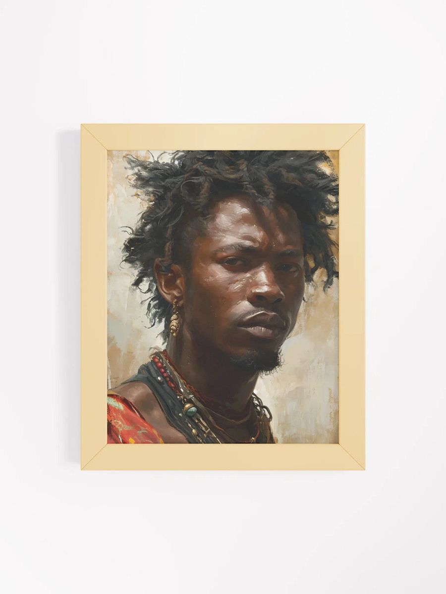 Intense Gaze Framed Art Print product image (8)