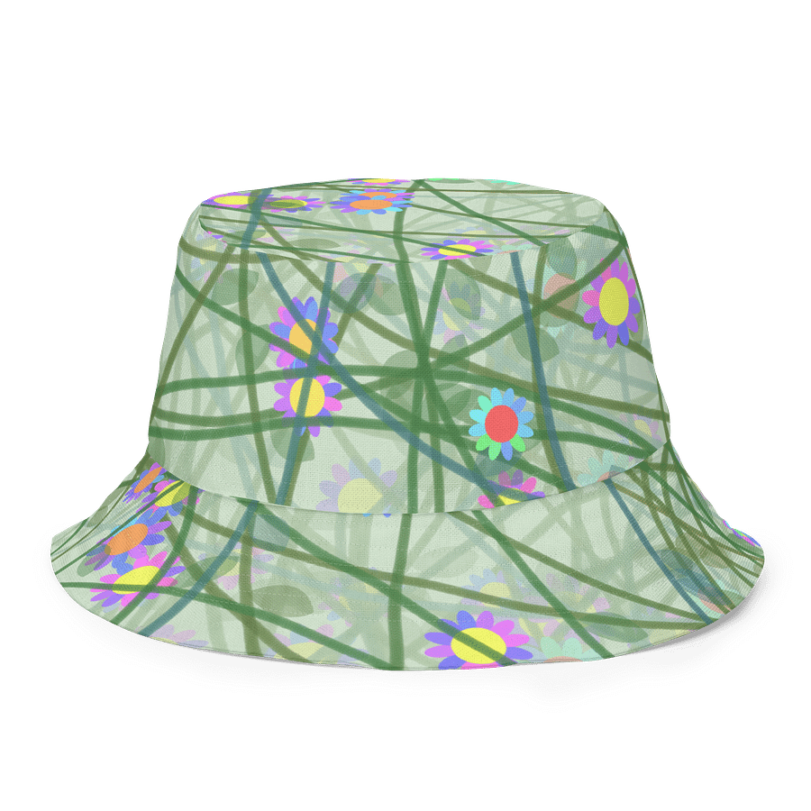 Floral Harmony Reversible Bucket Hat product image (9)