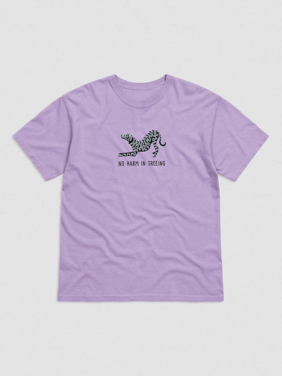 No Harm in Treeing T-Shirt(Embroidered) of a Plott Hound(Blue Brindle) product image (33)