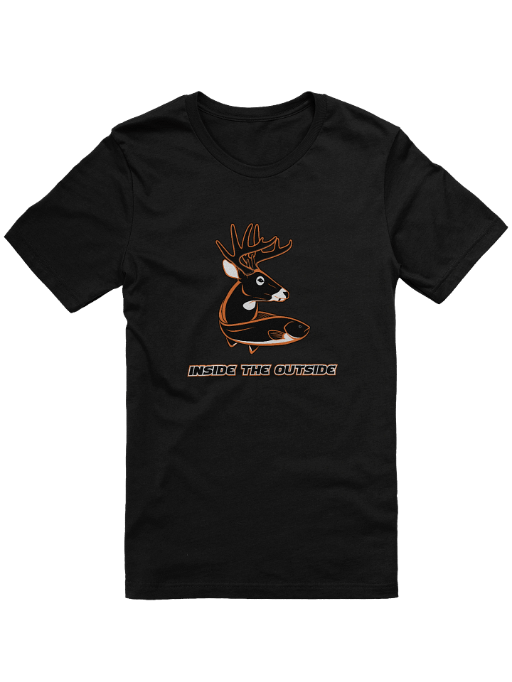 Soft Tee Orange Black Logo product image (3)