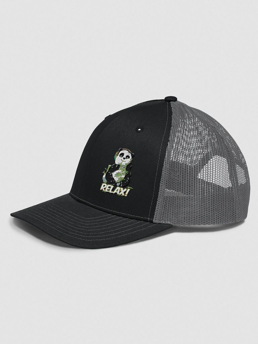 Relax Panda Trucker Hat product image (6)